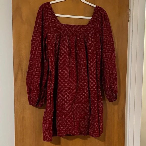 Christy Dawn Sabrina Dress in Red Petunia Dot - Picture 7 of 7